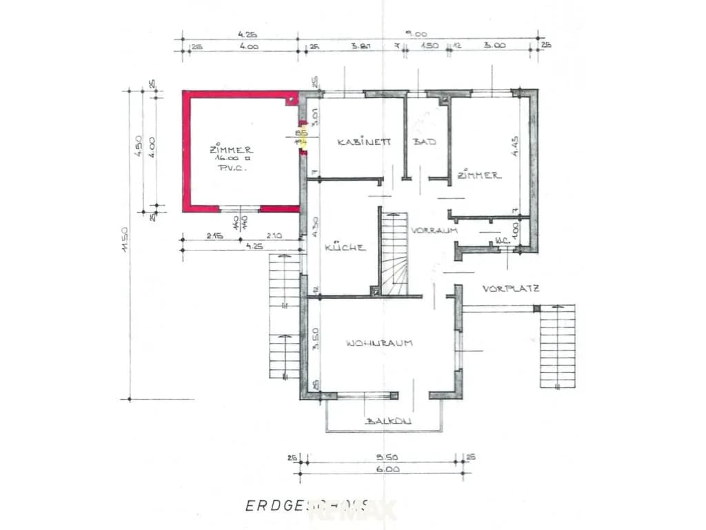 3-Zimmer-Haus kaufen in Horn – 84 m², € 175.000 – Bild 16 von 17