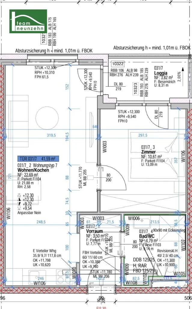 2-Zimmer-Wohnung mieten in Graz – 41,59 m², € 599 – Bild 24 von 24