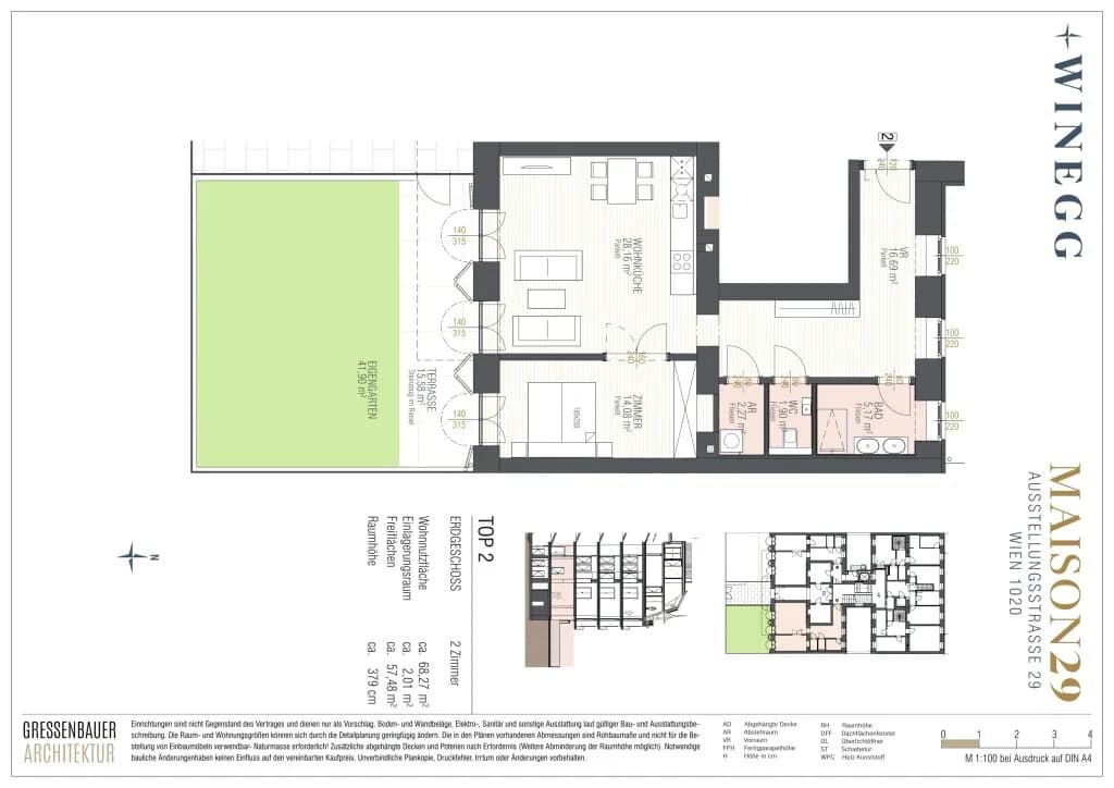 2-Zimmer-Wohnung kaufen in Wien – 68,27 m², € 690.000 – Bild 11 von 11