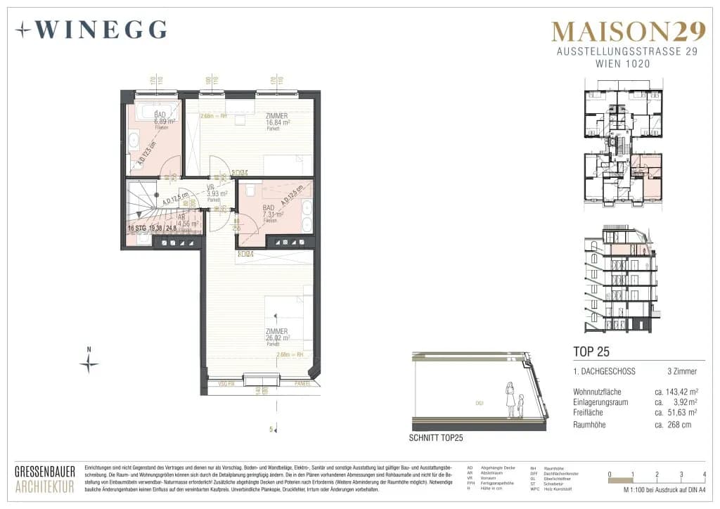 3-Zimmer-Wohnung kaufen in Wien – 143,42 m², € 2.490.000 – Bild 11 von 13