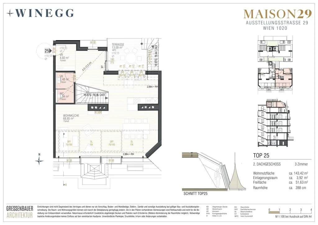 3-Zimmer-Wohnung kaufen in Wien – 143,42 m², € 2.490.000 – Bild 12 von 13