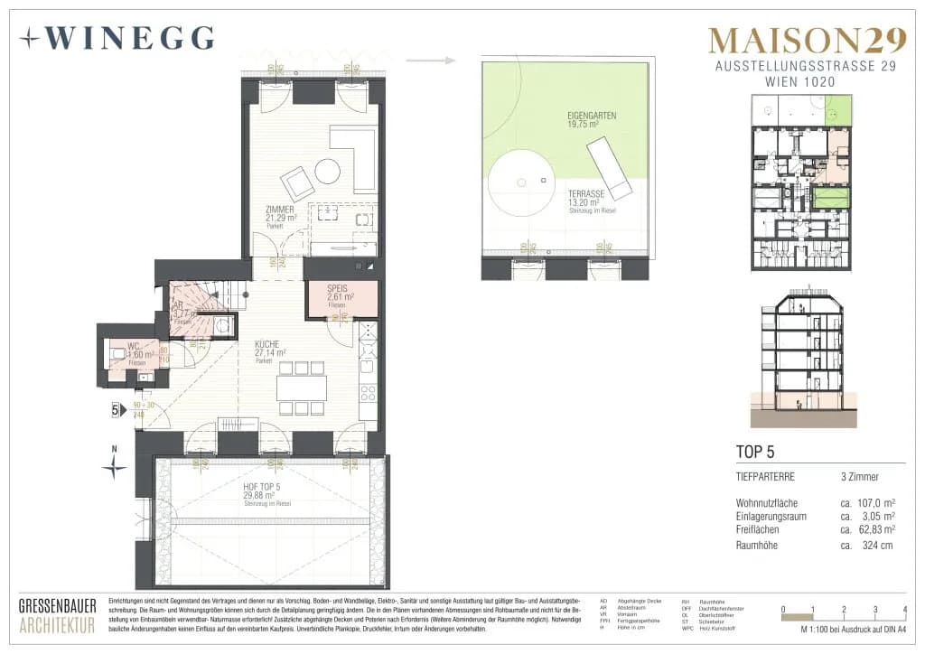 3-Zimmer-Wohnung kaufen in Wien – 107 m², € 990.000 – Bild 10 von 11