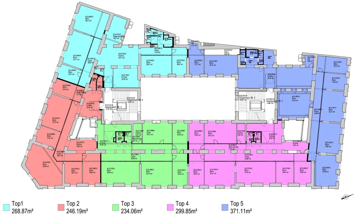 Gewerbeimmobilie mieten in Wien – 1 346 m², € 38.306 – Bild 12 von 12