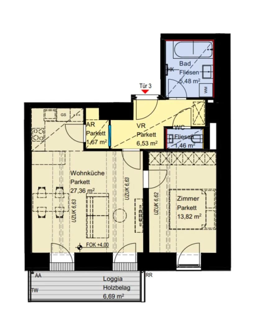 2-Zimmer-Wohnung kaufen in Wien – 57 m², € 449.000 – Bild 21 von 21