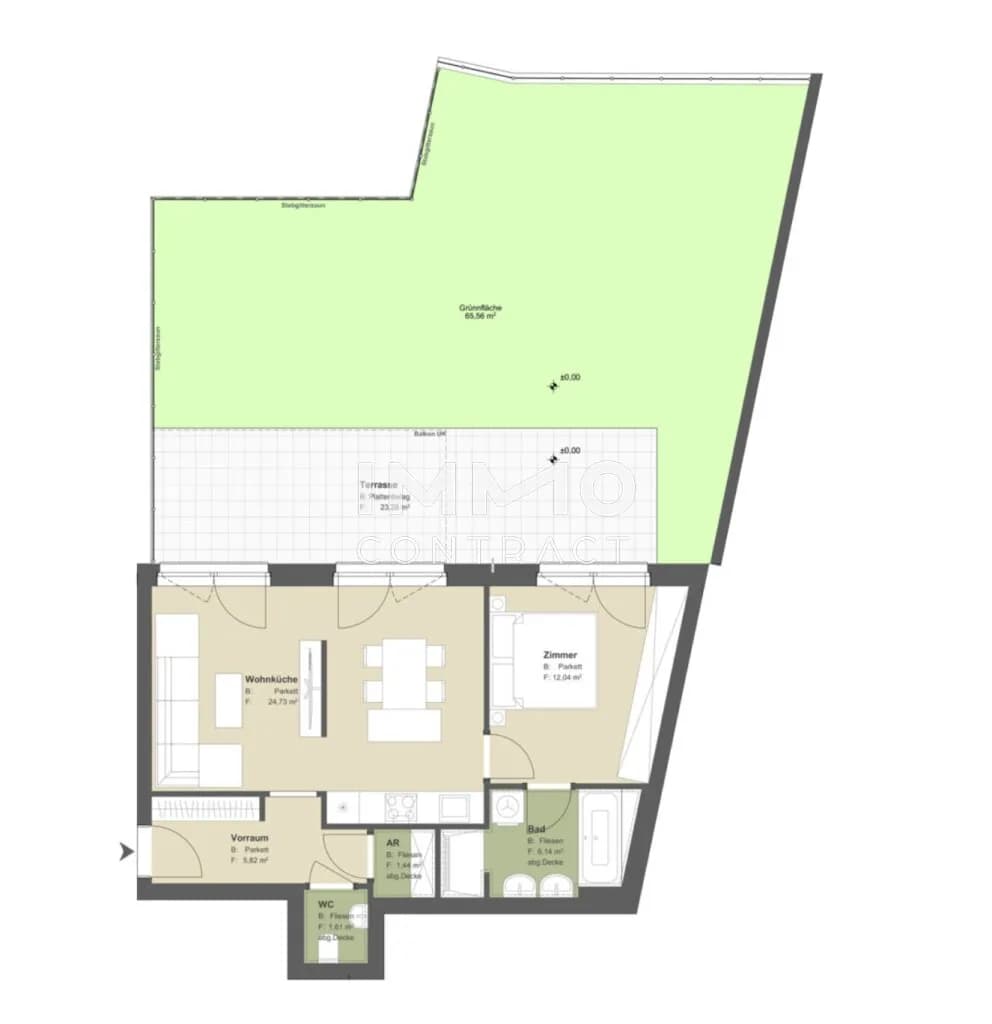 2-Zimmer-Wohnung kaufen in Wien – 51,32 m², € 495.000 – Bild 14 von 17