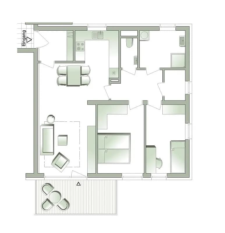 3-Zimmer-Wohnung mieten in Murtal – 75,3 m², € 1.052 – Bild 2 von 14