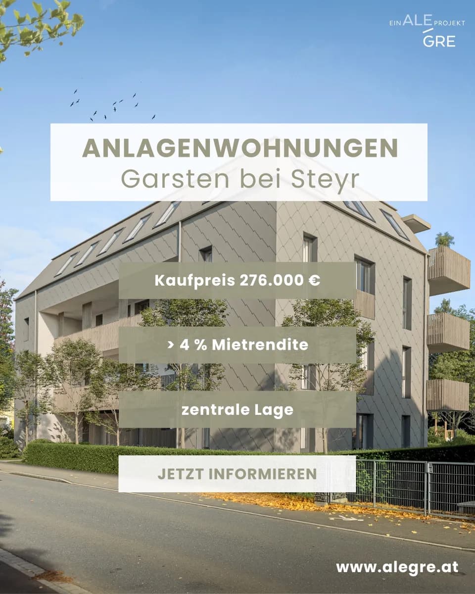 3-Zimmer-Wohnung kaufen in Steyr – 79,8 m², € 276.000 – Bild 4 von 9
