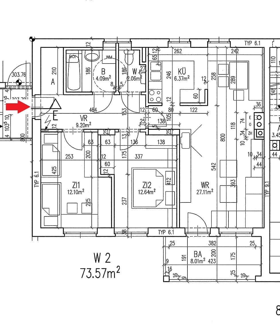 3-Zimmer-Wohnung mieten in Südoststeiermark – 73,5 m², € 819 – Bild 14 von 14