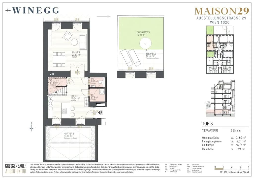 3-Zimmer-Wohnung kaufen in Wien – 101,6 m², € 990.000 – Bild 10 von 11