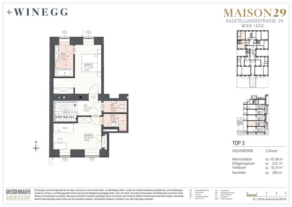3-Zimmer-Wohnung kaufen in Wien – 101,6 m², € 990.000 – Bild 11 von 11