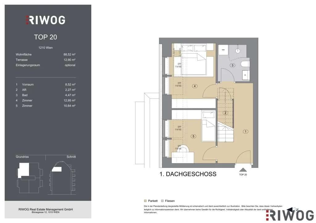 3-Zimmer-Wohnung kaufen in Wien – 88,52 m², € 599.000 – Bild 7 von 8