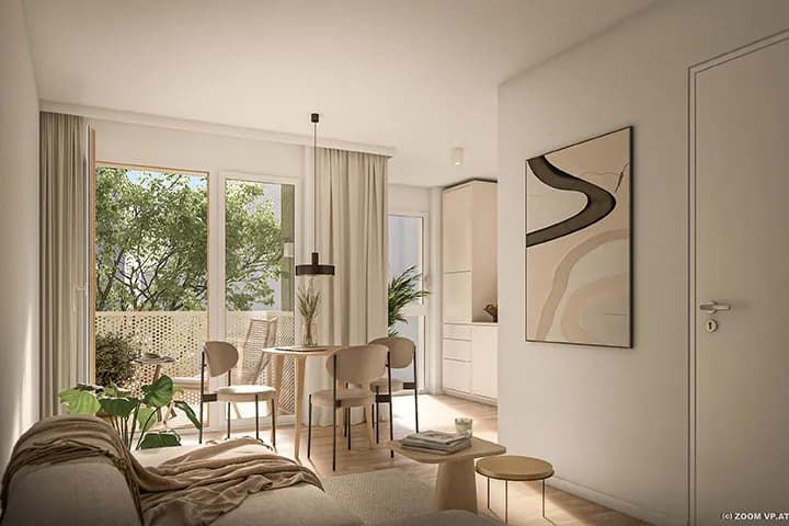 3-Zimmer-Wohnung kaufen in Wien – 72,66 m², € 406.900 – Bild 2 von 8