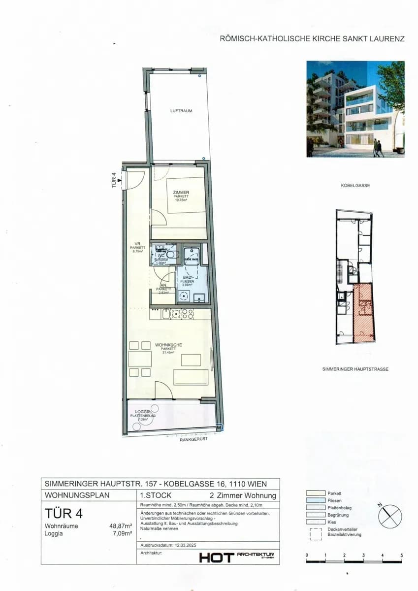 2-Zimmer-Wohnung mieten in Wien – 55,96 m², € 1.096 – Bild 12 von 13