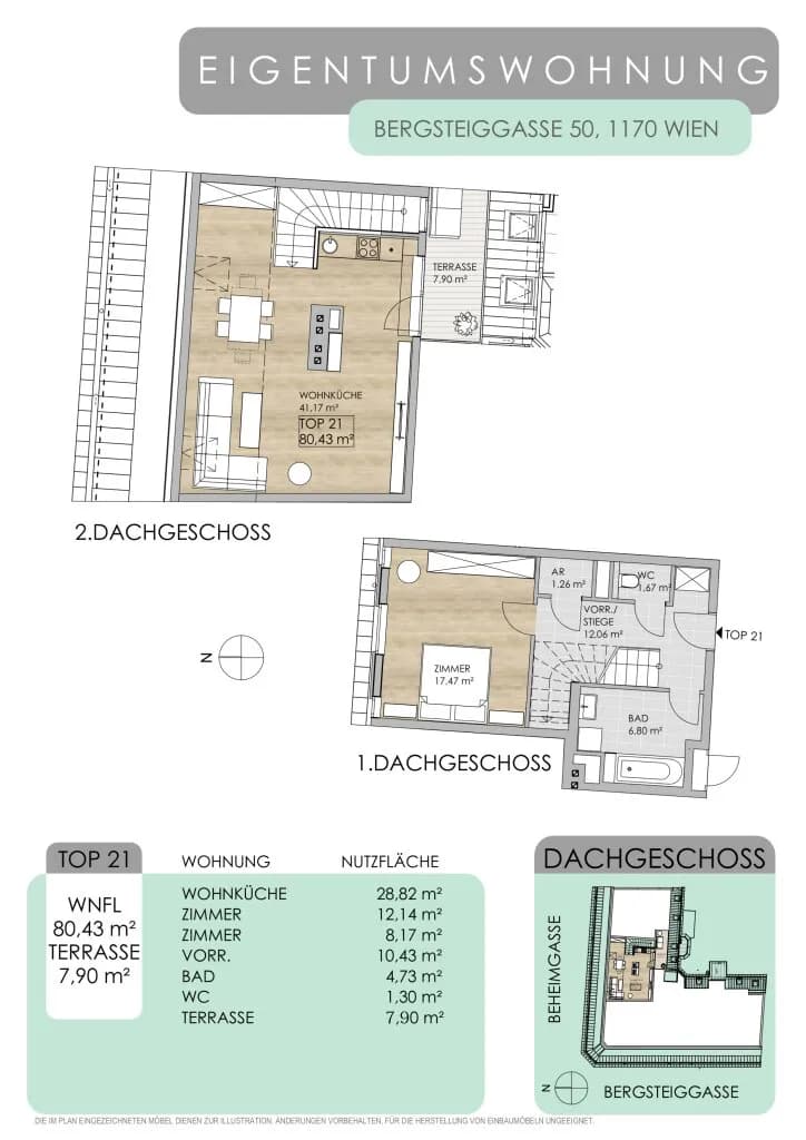 2-Zimmer-Wohnung kaufen in Wien – 80,43 m², € 539.000 – Bild 25 von 25