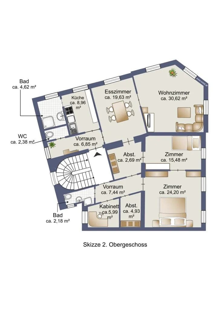 4-Zimmer-Wohnung kaufen in Mödling – 138,93 m², € 560.000 – Bild 10 von 11