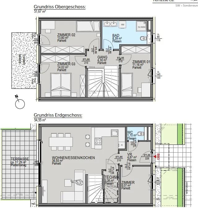 5-Zimmer-Haus kaufen in Graz – 106,22 m², € 699.900 – Bild 4 von 7