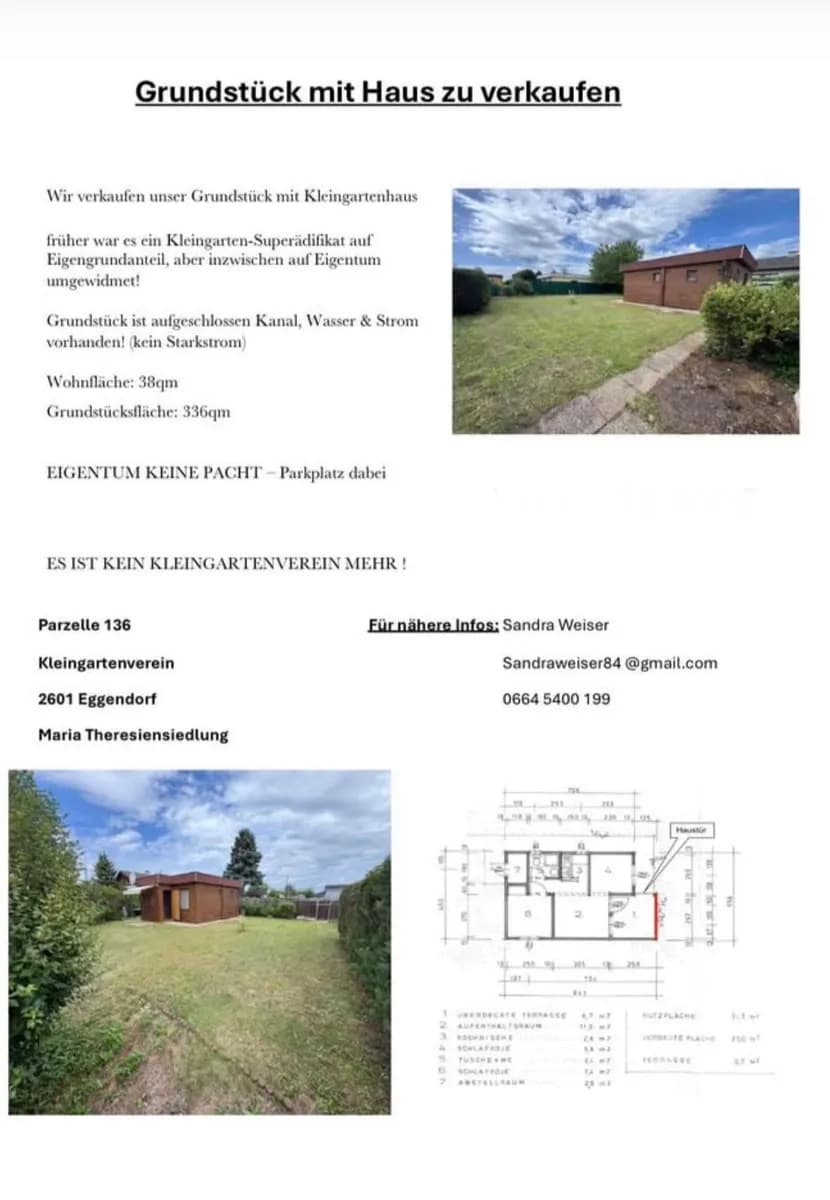 Immobilie kaufen in Wiener Neustadt Land – 336 m², € 140.000
