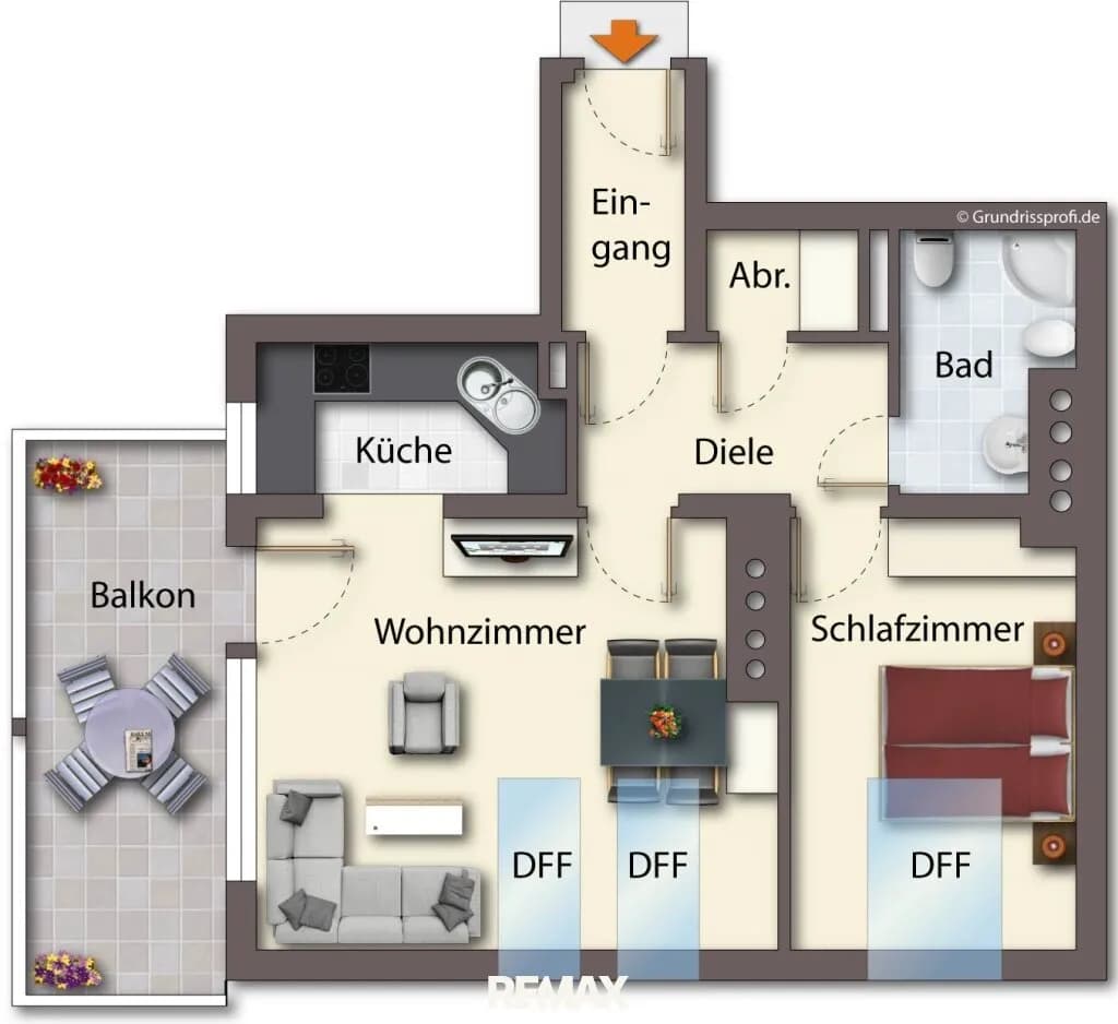 2-Zimmer-Wohnung mieten in Gmunden – 54 m², € 795 – Bild 12 von 13