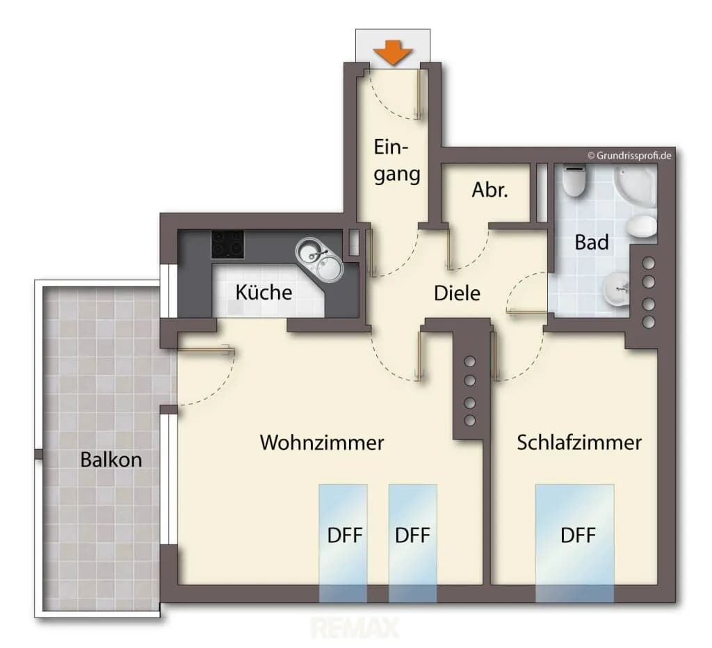 2-Zimmer-Wohnung mieten in Gmunden – 54 m², € 795 – Bild 13 von 13