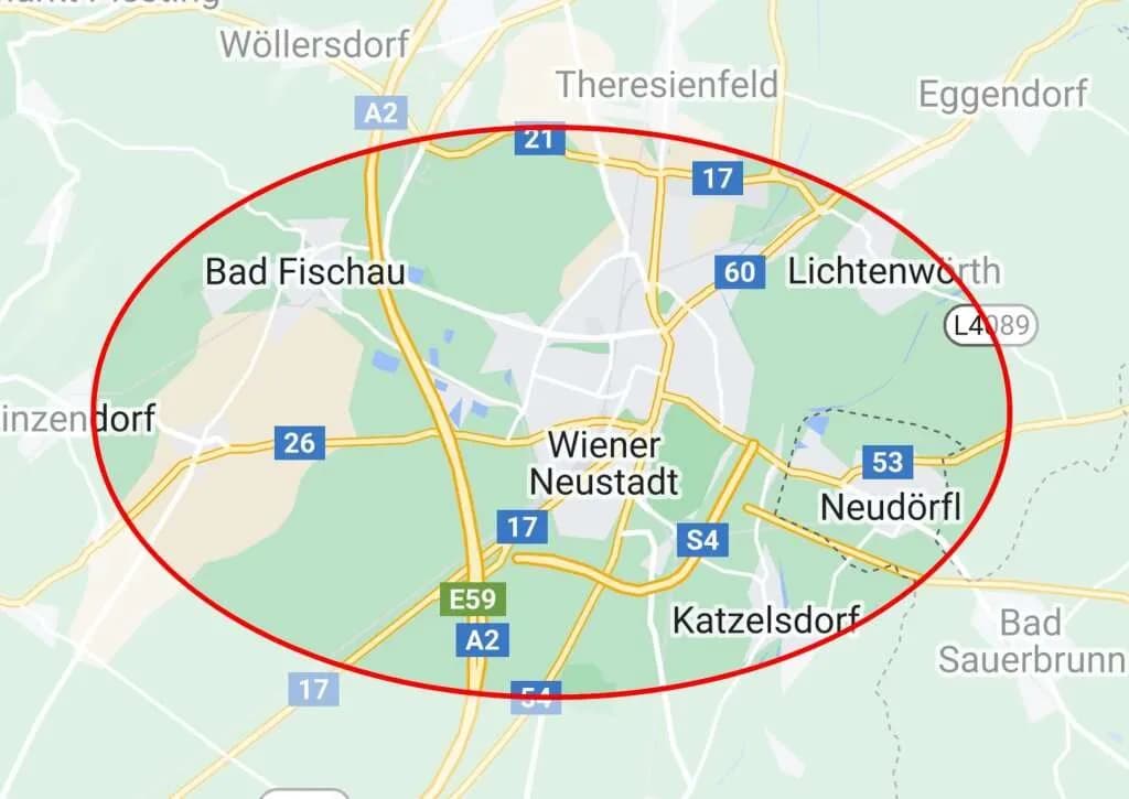 Immobilie mieten in Wiener Neustadt Land – 3 000 m²