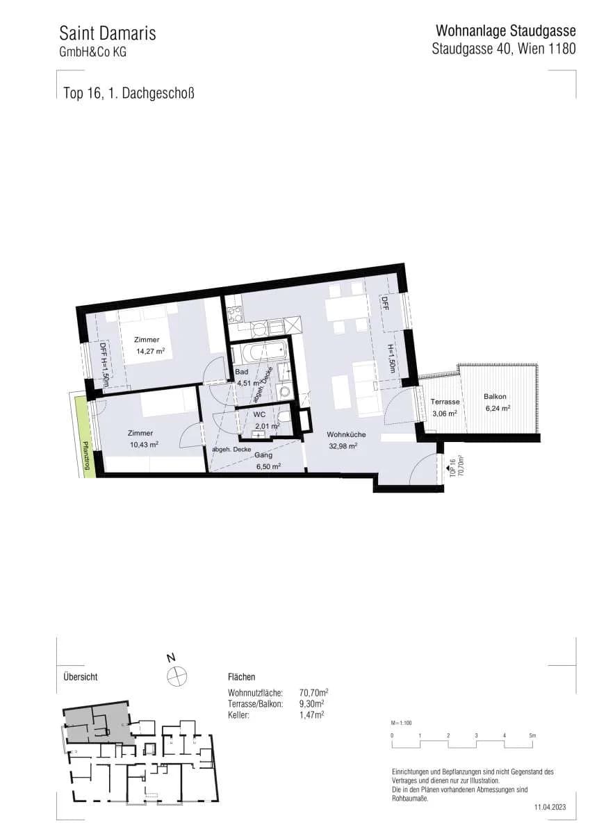 3-Zimmer-Wohnung kaufen in Wien – 70,7 m², € 738.500 – Bild 12 von 14