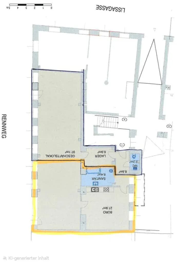3-Zimmer-Gewerbeimmobilie mieten in Wien – 149 m², € 2.563 – Bild 9 von 9