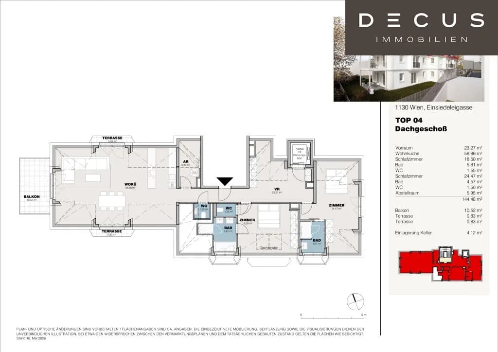 3-Zimmer-Wohnung mieten in Wien – 144,85 m², € 4.217 – Bild 9 von 11