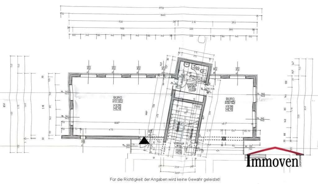 2-Zimmer-Gewerbeimmobilie mieten in Graz – 80 m², € 995 – Bild 12 von 12