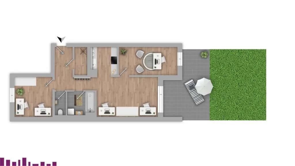 3-Zimmer-Gewerbeimmobilie kaufen in Wien – 67,73 m², € 399.000 – Bild 5 von 5