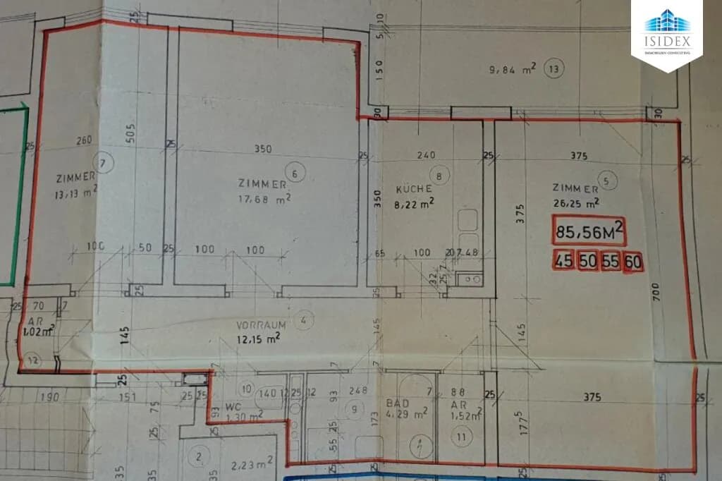 Wohnung kaufen in Graz – 85,56 m², € 186.000 – Bild 3 von 3