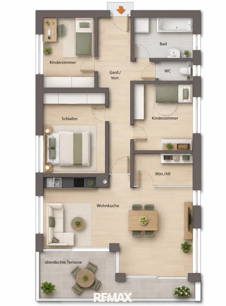 4-Zimmer-Wohnung kaufen in Gmunden – 97 m², € 475.000 – Bild 5 von 5