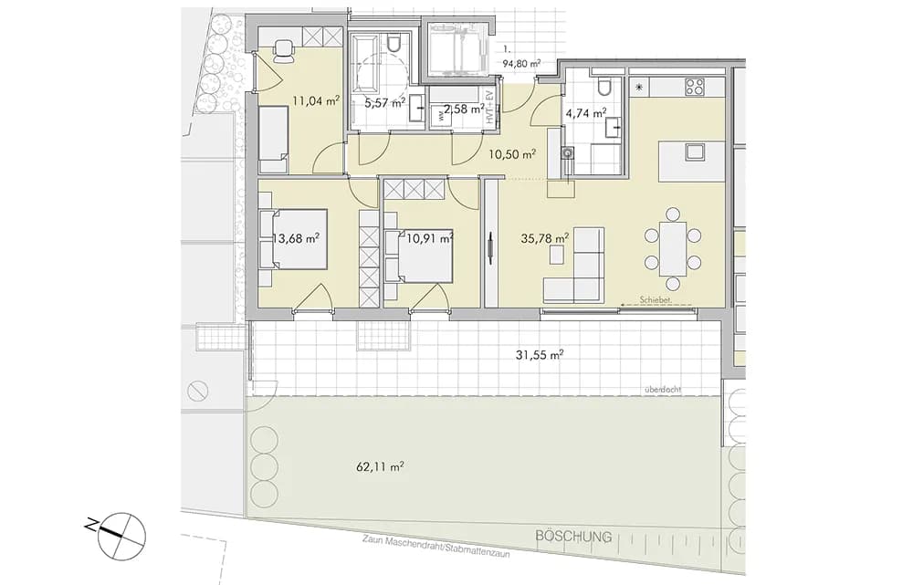 4-Zimmer-Wohnung kaufen in Kufstein – 94,73 m², € 820.000 – Bild 7 von 7