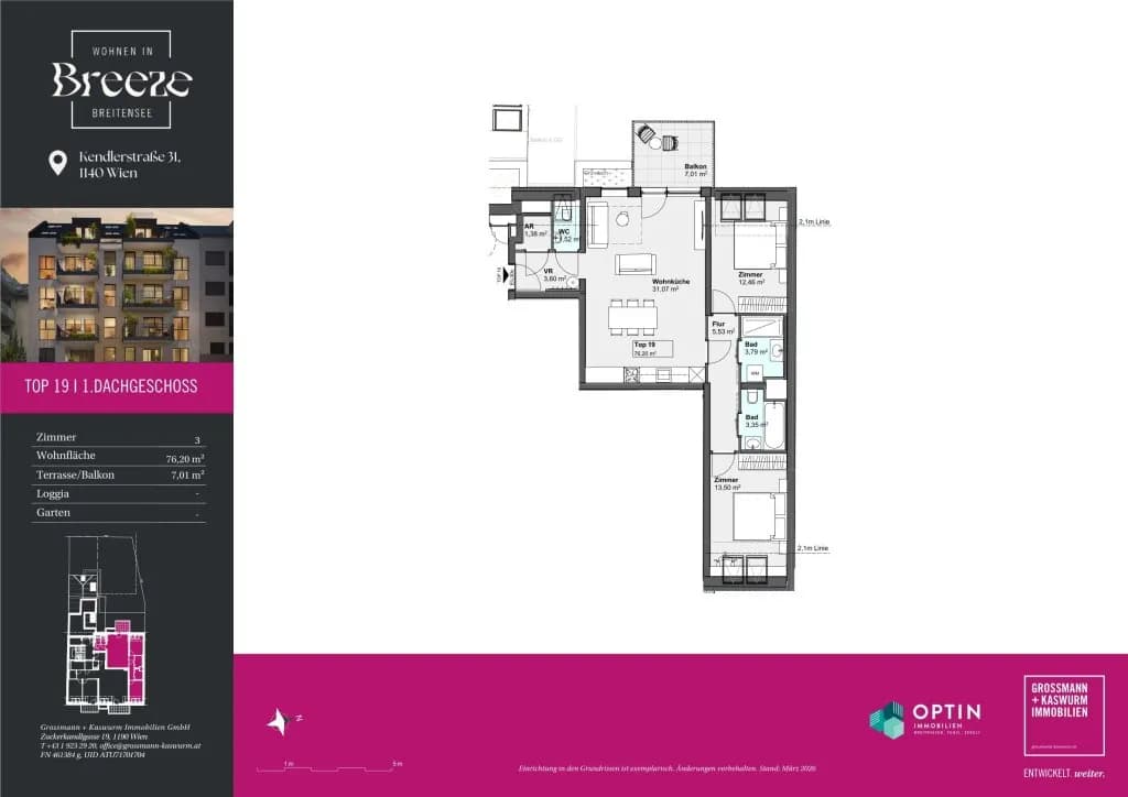 3-Zimmer-Wohnung kaufen in Wien – 76,2 m², € 574.815 – Bild 13 von 13