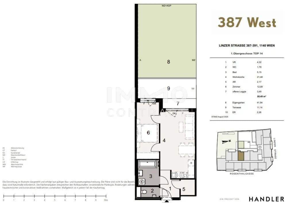 Immobilie kaufen in Wien – 47 m², € 337.900 – Bild 7 von 7
