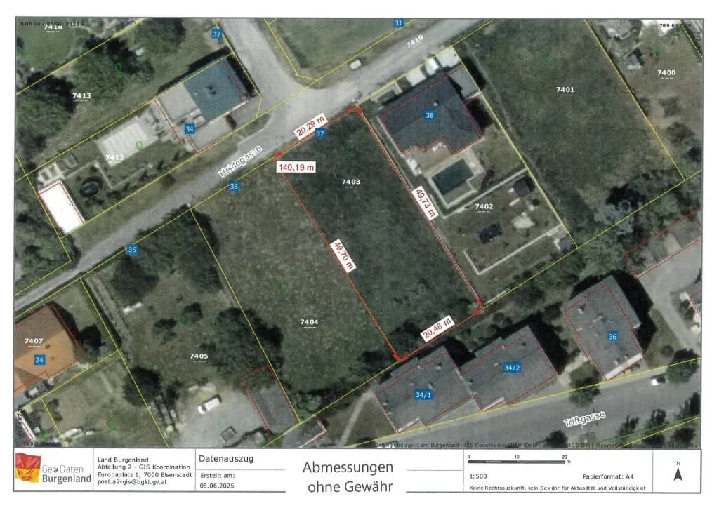 Grundstück kaufen in Neusiedl am See – 1 011 m², € 550.000 – Bild 4 von 8