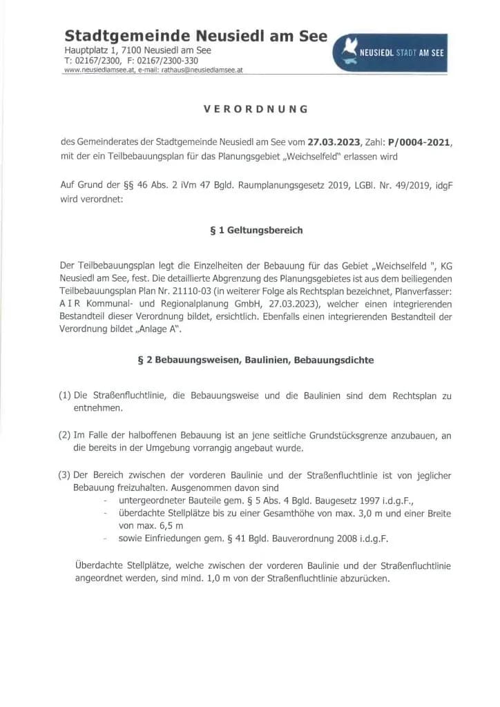Grundstück kaufen in Neusiedl am See – 1 011 m², € 550.000 – Bild 7 von 8