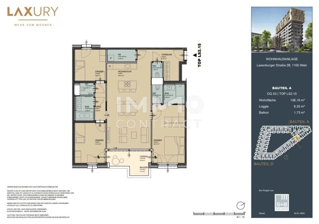 4-Zimmer-Wohnung kaufen in Wien – 106,16 m², € 780.000 – Bild 18 von 18