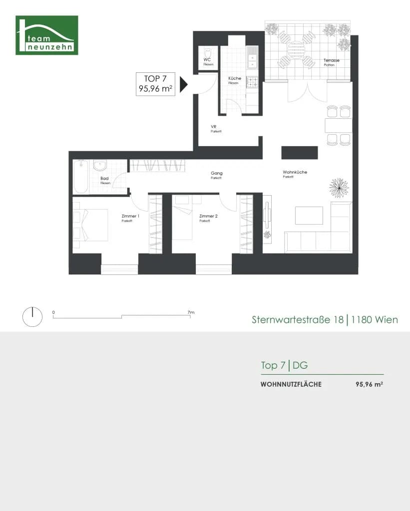 3-Zimmer-Wohnung kaufen in Wien – 95,96 m², € 799.000 – Bild 22 von 22