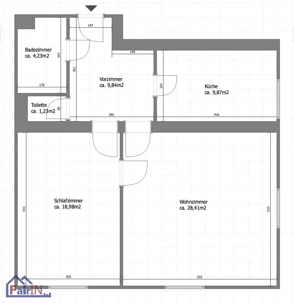 2-Zimmer-Wohnung kaufen in Wien – 73,26 m², € 217.000 – Bild 14 von 14
