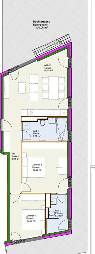 3-Zimmer-Wohnung kaufen in Neusiedl am See – 82,41 m², € 699.000 – Bild 15 von 16