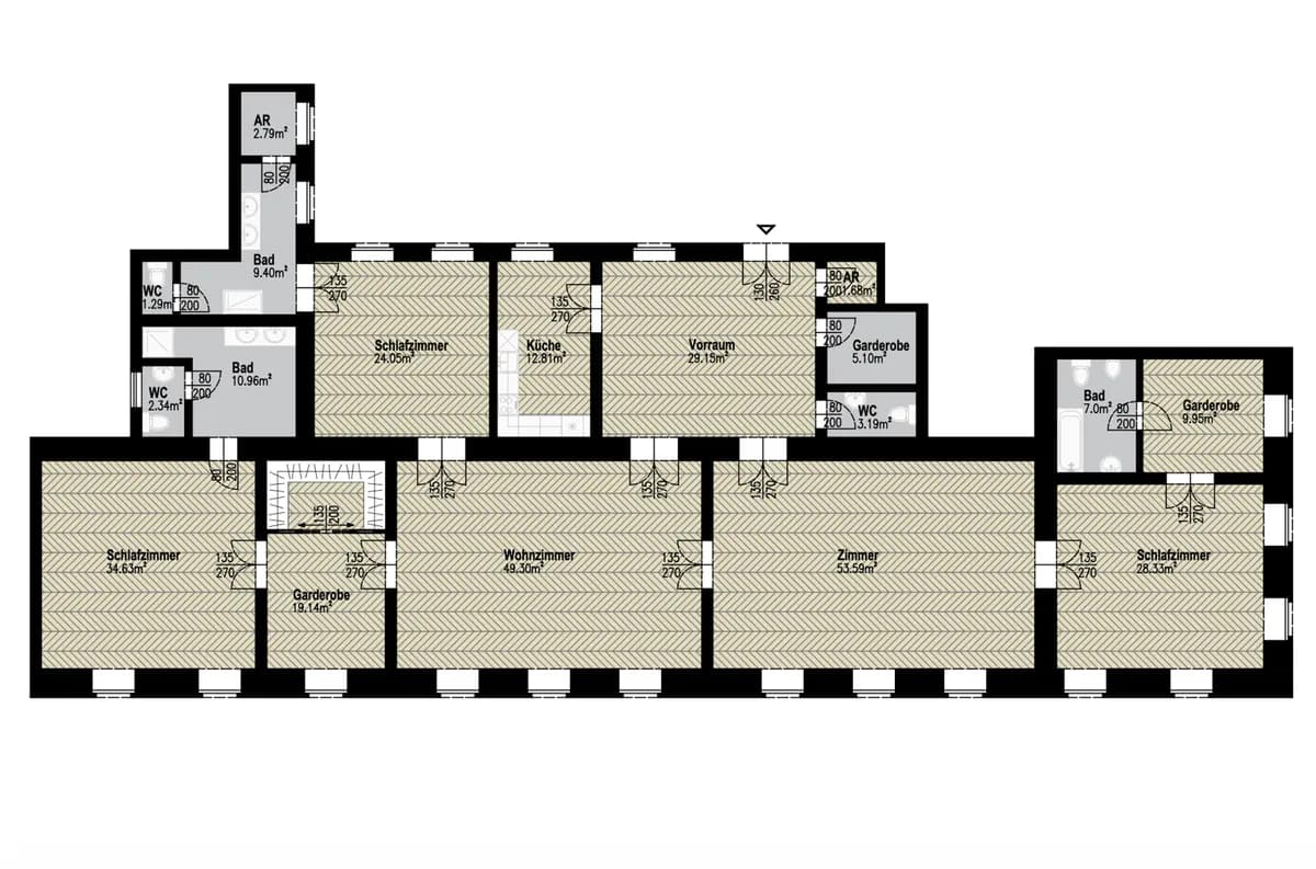 5-Zimmer-Wohnung kaufen in Wien – 289,47 m², € 3.763.000 – Bild 18 von 20