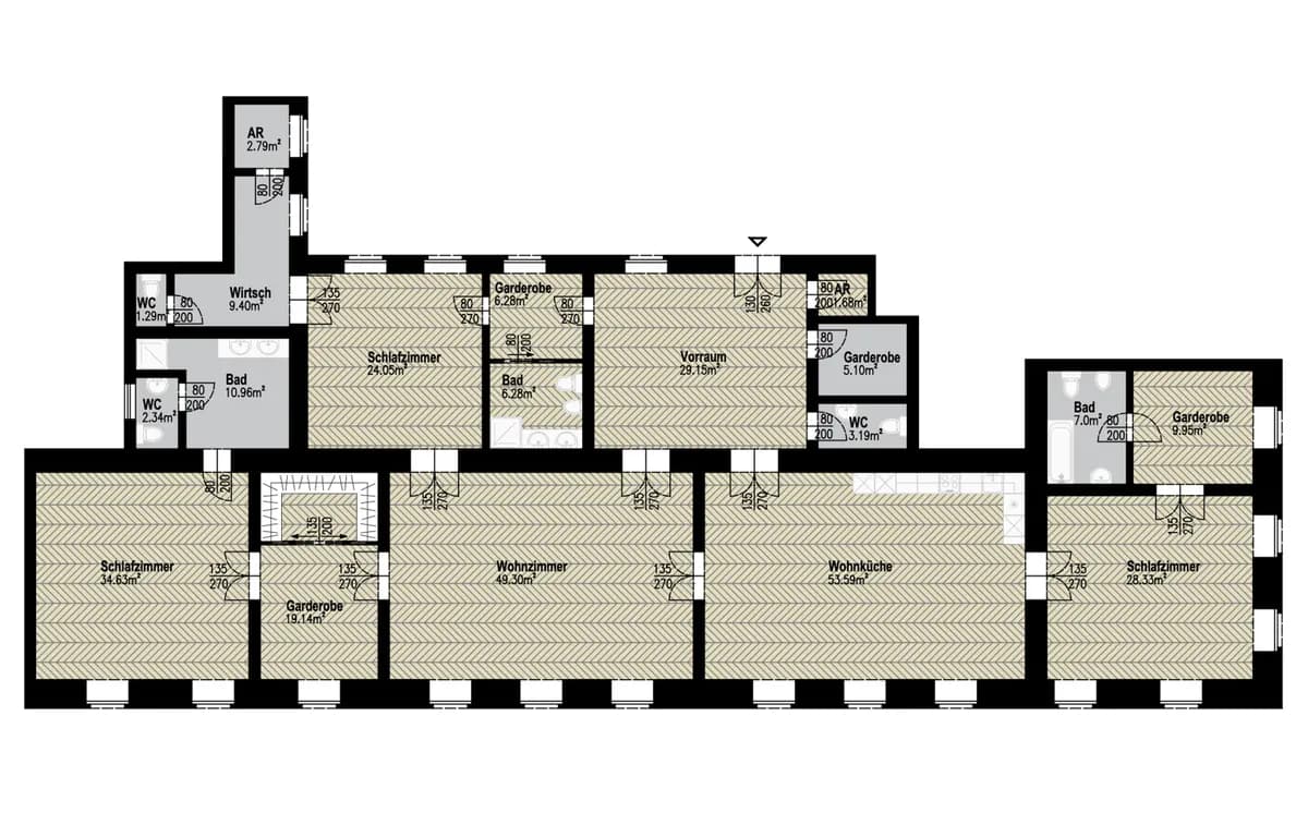 5-Zimmer-Wohnung kaufen in Wien – 289,47 m², € 3.763.000 – Bild 19 von 20