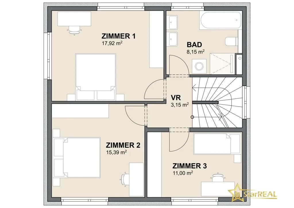 5-Zimmer-Haus kaufen in Wien – 131,14 m², € 759.000 – Bild 22 von 23