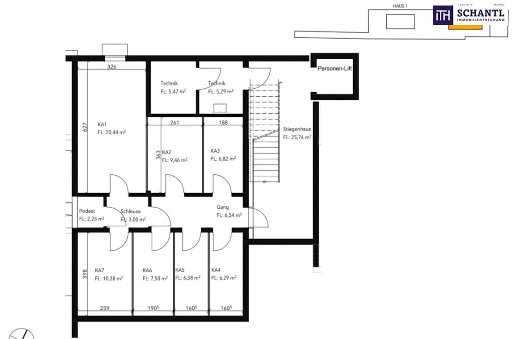 2-Zimmer-Wohnung kaufen in Graz – 44,8 m², € 271.900 – Bild 12 von 19