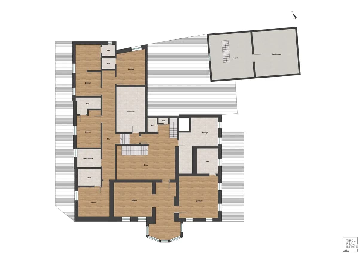 12-Zimmer-Gewerbeimmobilie kaufen in Reutte – 2 838 m², € 2.700.000 – Bild 40 von 42