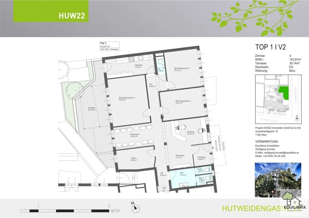 4-Zimmer-Gewerbeimmobilie mieten in Wien – 174 m², € 3.166 – Bild 12 von 12