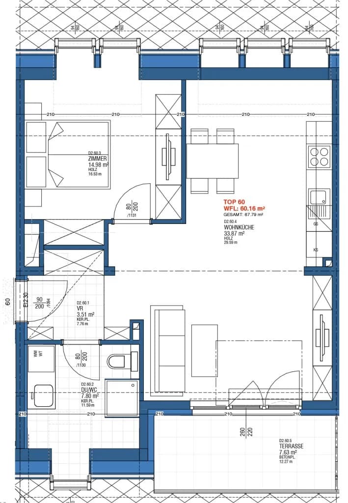 Immobilie kaufen in Wien – 60,16 m², € 369.000 – Bild 10 von 10