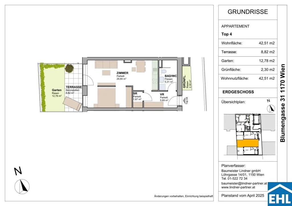 1-Zimmer-Wohnung kaufen in Wien – 42,51 m², € 317.715 – Bild 7 von 7