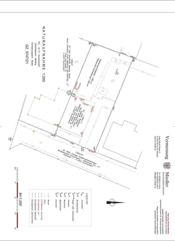 Grundstück kaufen in Mödling – 487 m², € 400.000 – Bild 2 von 2