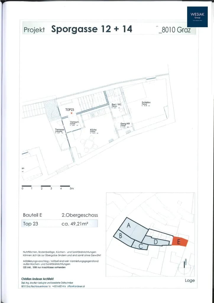 1-Zimmer-Wohnung mieten in Graz – 43 m², € 624 – Bild 8 von 8